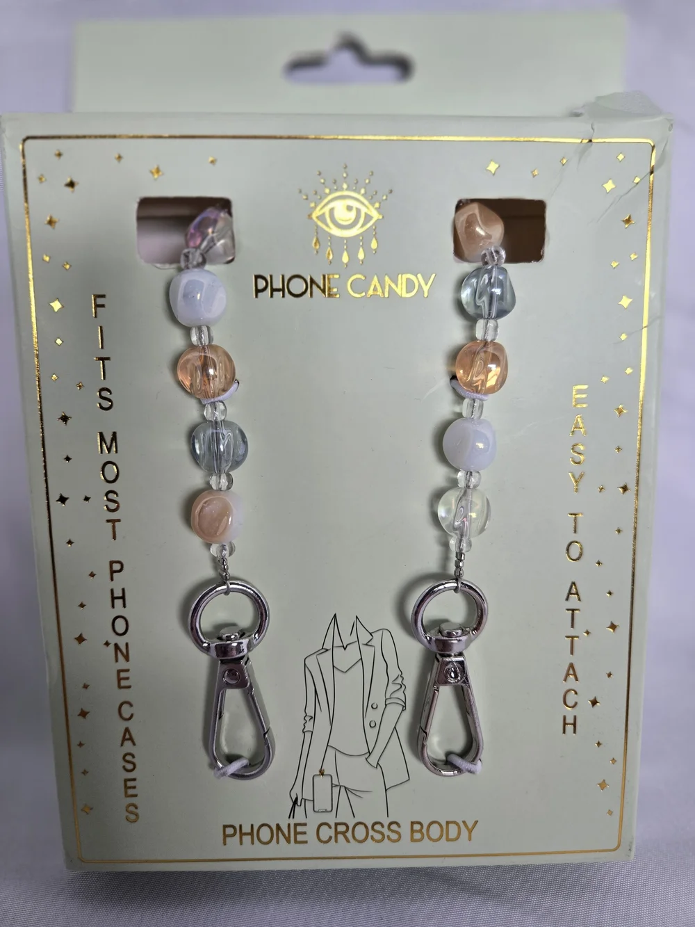 eye candy Gold Accent Phone Accessory Packaging